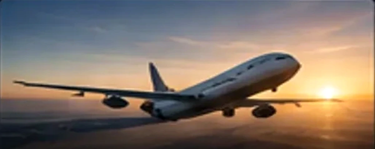 Airplane image representing airline miles basics